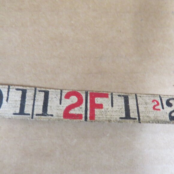 Lufkin Rule Co. Vintage 50’ Tape Measure – Leather Bound – Metallic Tape Works - Picture 8 of 11